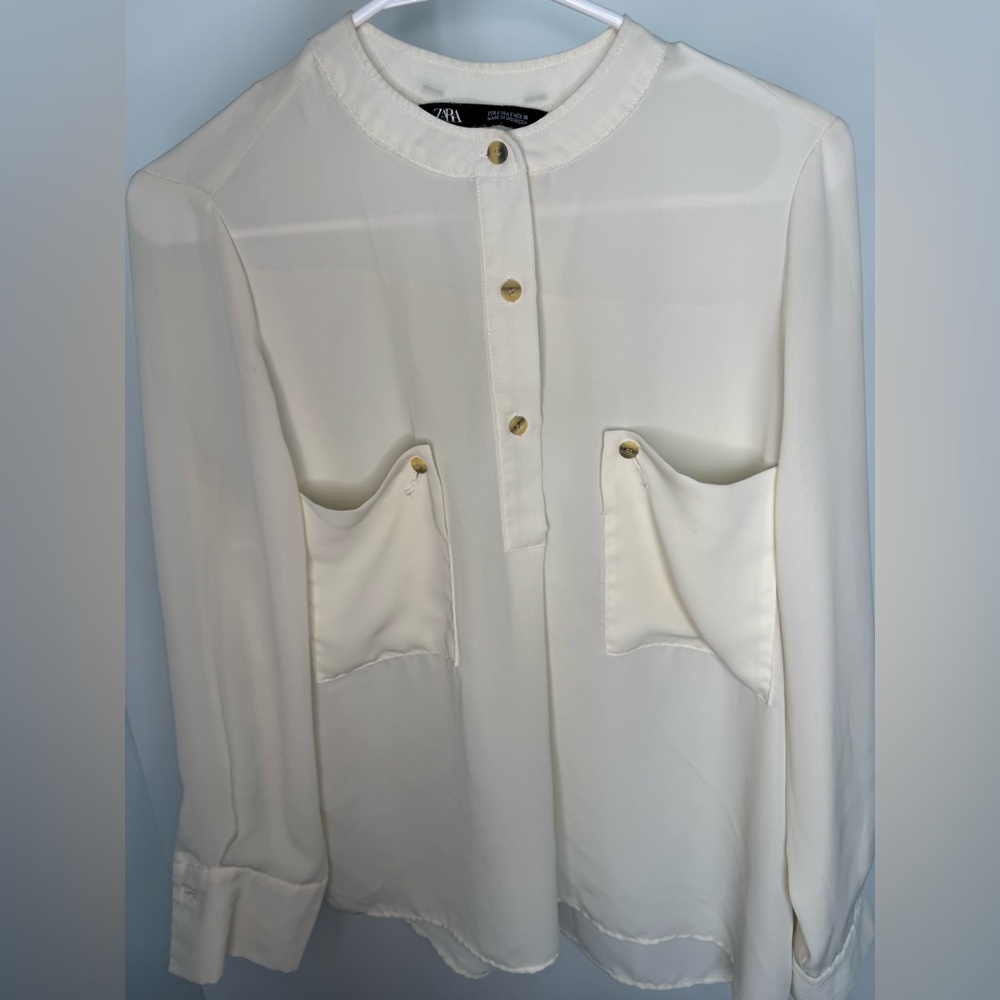 ZARA blouse, lose fit